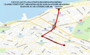 İzmir’de bazı yollar geçici olarak trafiğe kapatılacak!