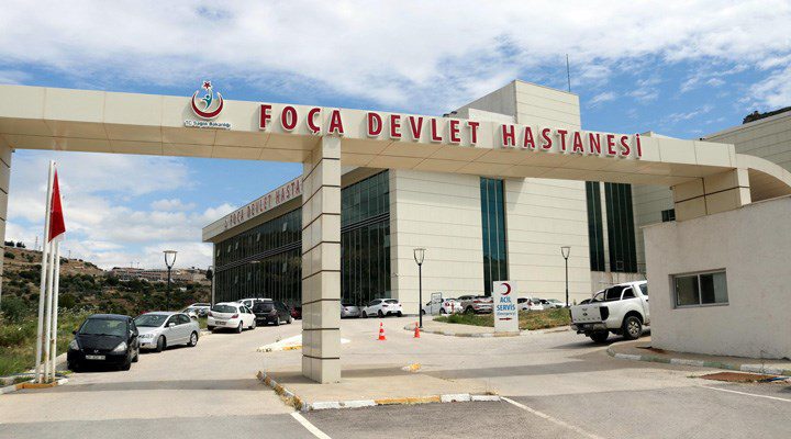 Foça Devlet Hastanesinde görevli