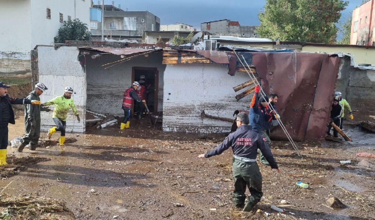 Batman’da etkili olan yağış