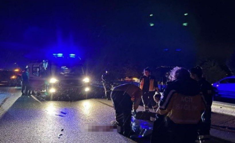 İzmir’in Seferihisar ilçesinde yol