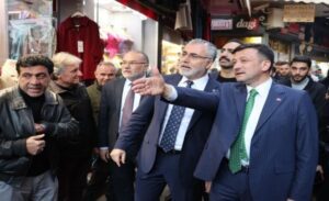 Bakan Işıkhan ve Hamza Dağ’dan Kemeraltı Çarşısı’na ziyaret