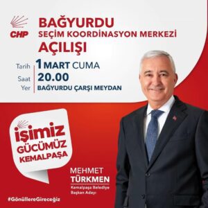 CHP KEMALPAŞA AÇILIŞA HAZIRLANIYOR