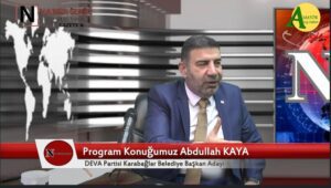 KARABAĞLAR DEVA PARTİSİ ADAYI ABDULLAH KAYA “BEN PROJE ADAMIYIM VE YAPARIM “