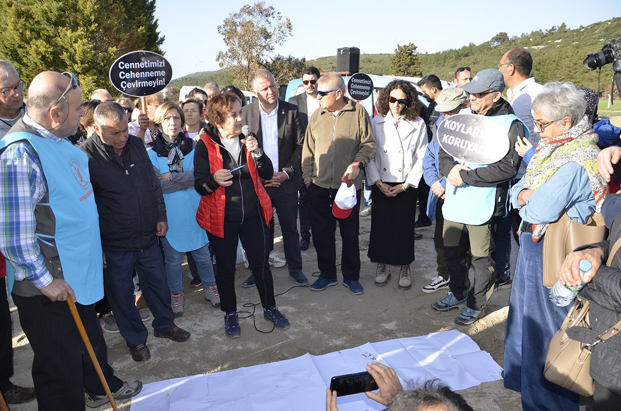 İzmir’in Urla ilçesinde yaklaşık