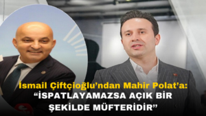 AK Partili Çiftçioğlu’ndan CHP’li Polat’a sert yanıt!!