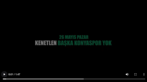 Konyaspor’un maç öncesi hazırladığı video…