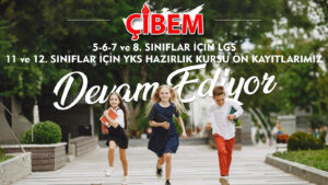 Çiğli Belediyesi’nin LGS ve YKS Kurs Kayıtları Devam Ediyor