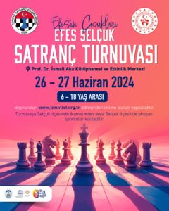 EFESLİ ÇOCUKLAR SATRANÇ TURNUVASI BAŞVURULARI BAŞLADI