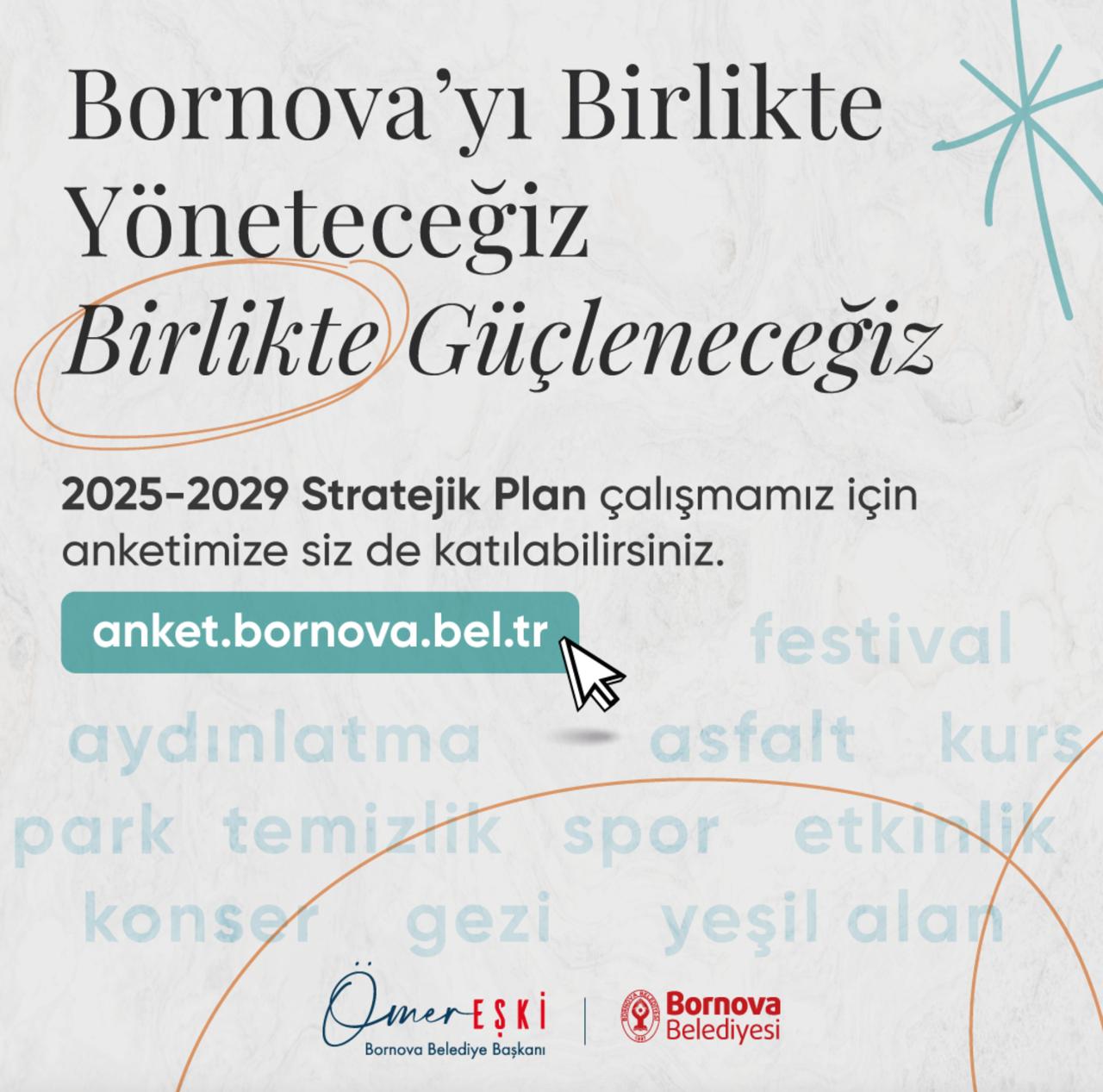 Bornova’nın stratejik planı Bornovalılarla