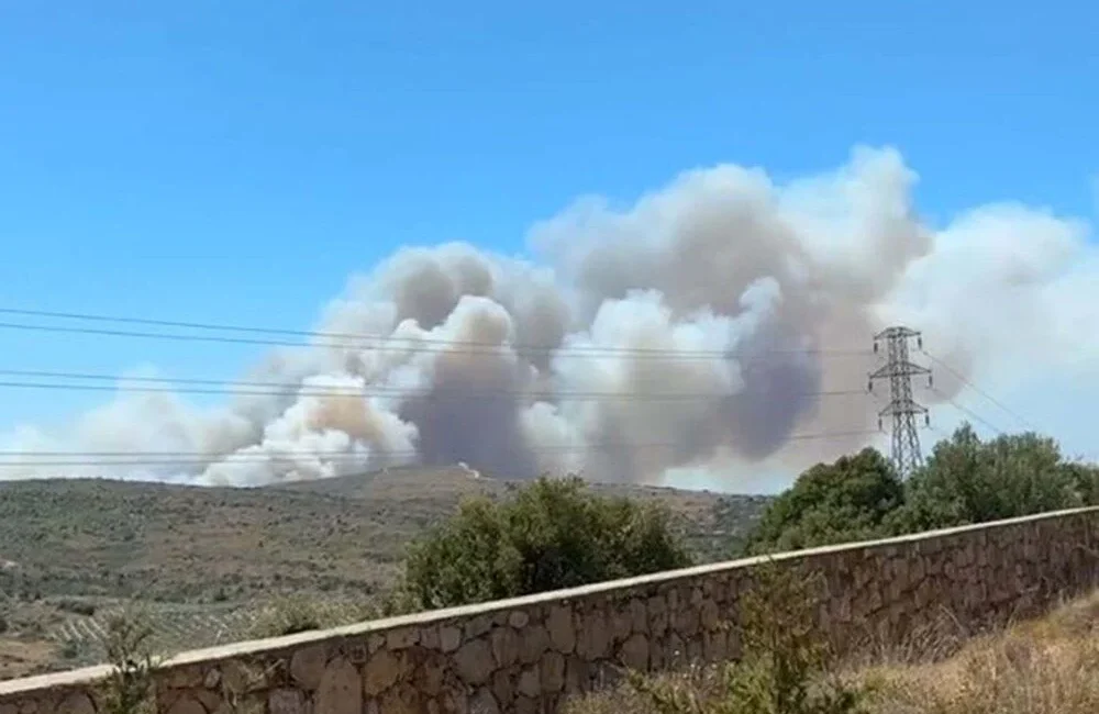 İzmir’in Çeşme ilçesinde öğle