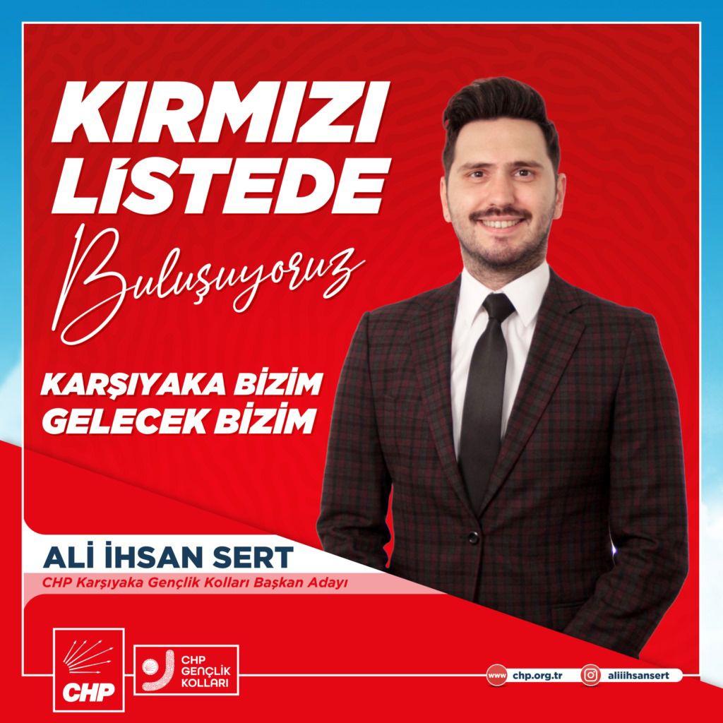 ALİ İHSAN SERT KARŞIYAKA GENÇLİĞİNİN SESİ OLMAYA HAZIR !