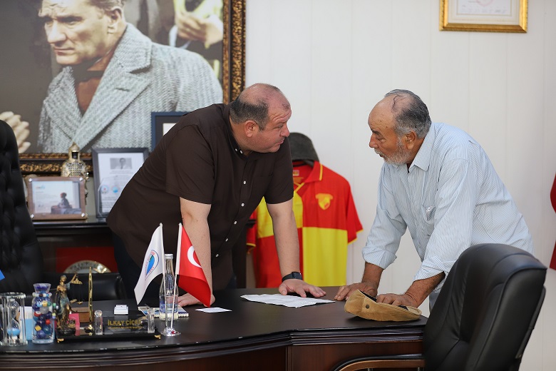 Başkan Çiçek Hemşehrilerin Sesi Oluyor