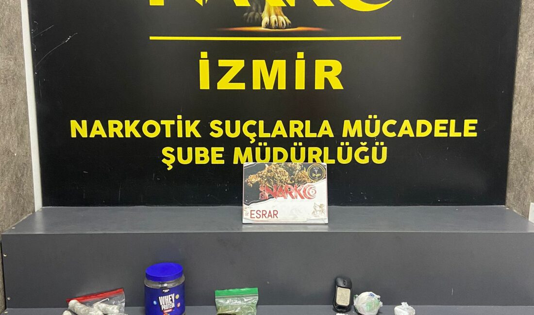 İzmir’de Nartotik polisi suçlulara