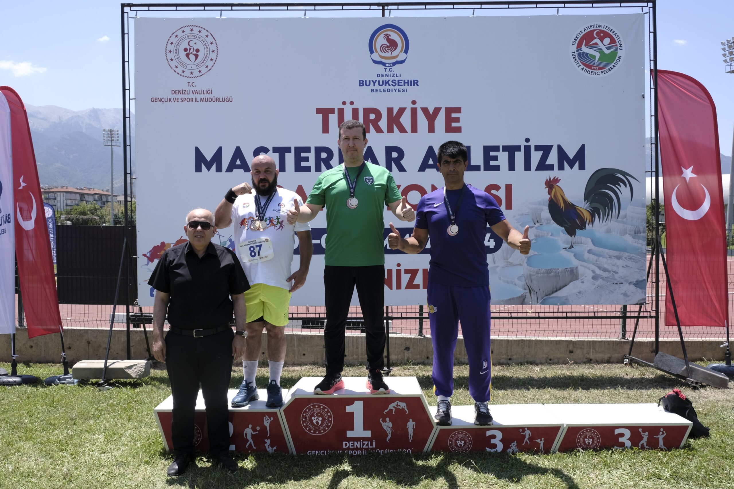 Denizli’de yapılan Türkiye Masterlar