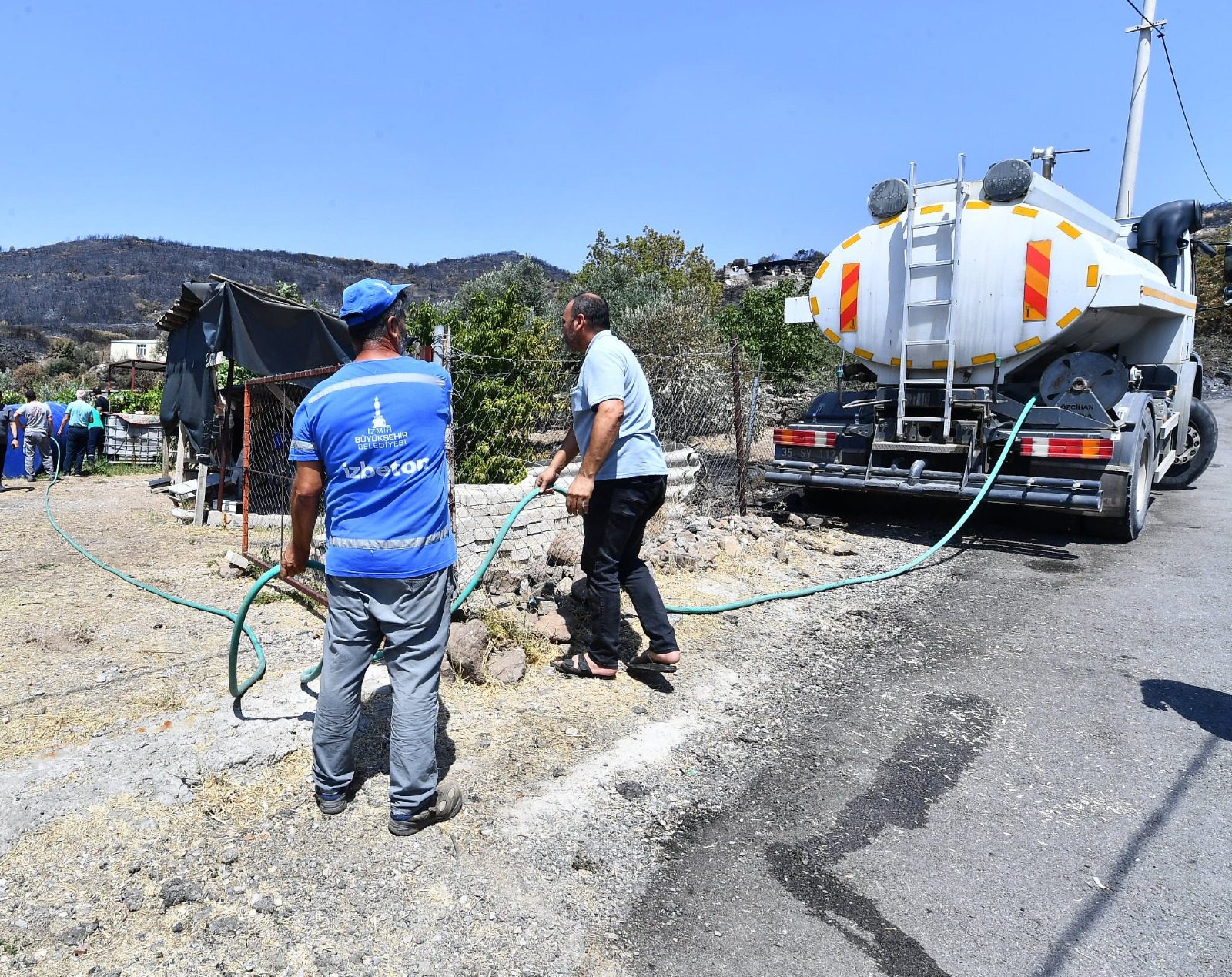 Büyükşehir’den üreticinin su talebine acil çözüm