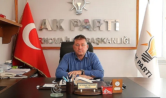 Büyük Zafer’in 102. Yılına Akparti Bornova ilce Başkanı Koray Toprakçı’dan Anlamlı Mesaj!