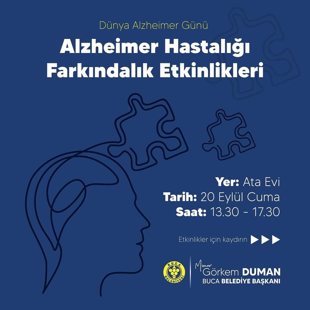 Buca Belediyesi Alzheimer’a karşı farkındalık yaratacak!