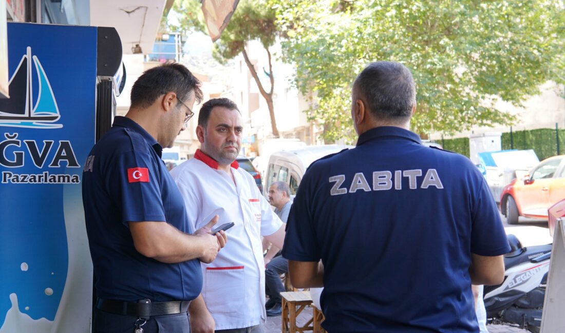 Kemalpaşa Belediyesi Zabıta ekipleri