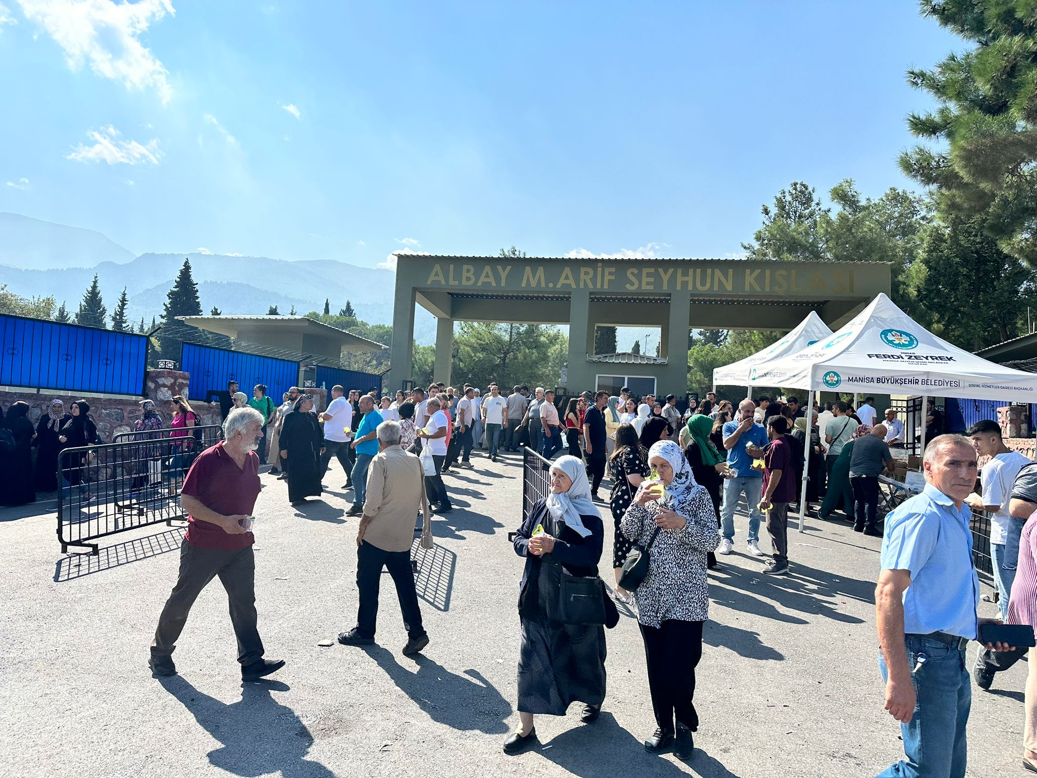 Acemi Erlere İkramlar Manisa Büyükşehir’den