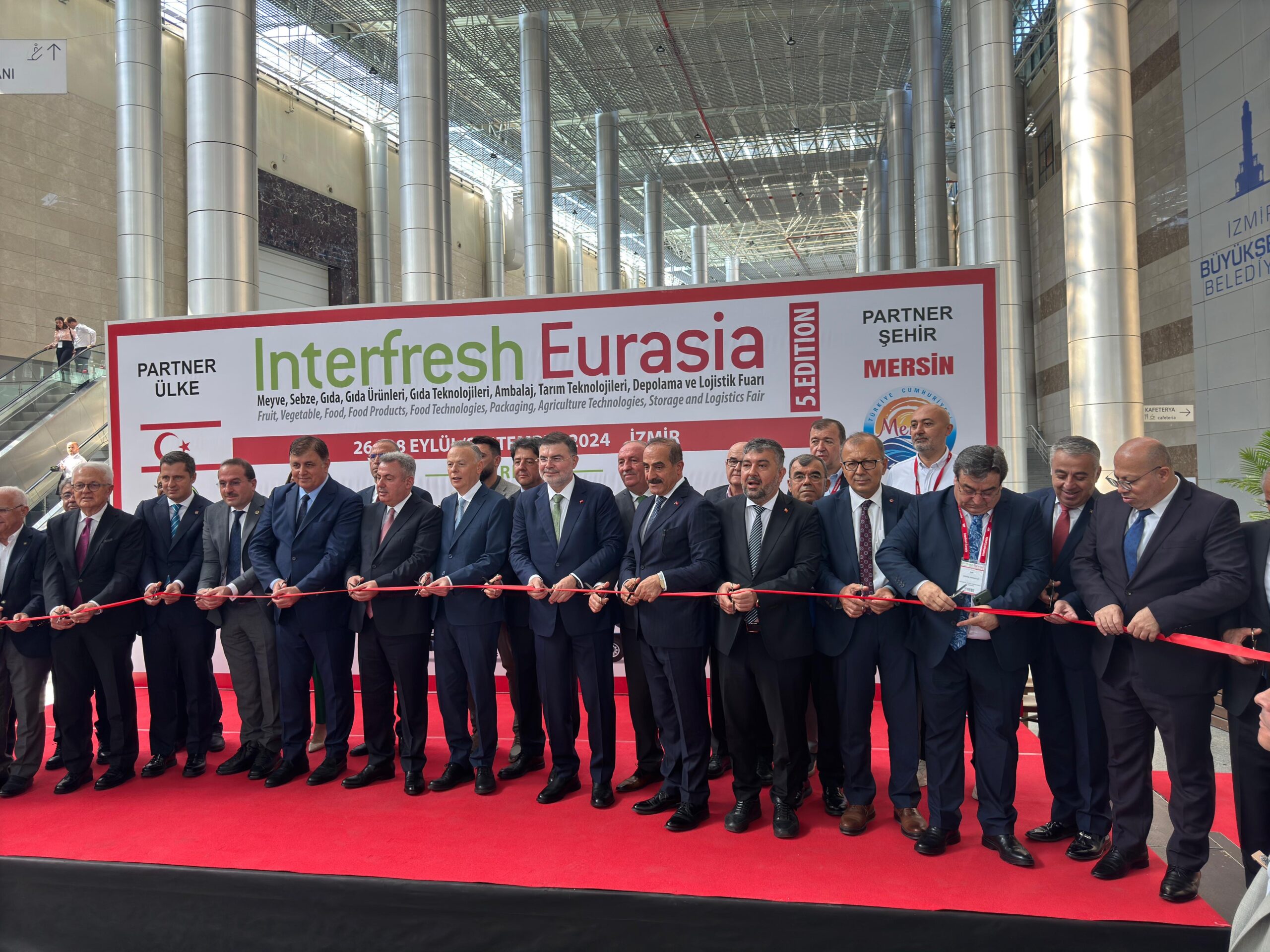 İzmir’de Interfresh Eurasia 5. Edition Fuarı Görkemli Bir Törenle Açıldı