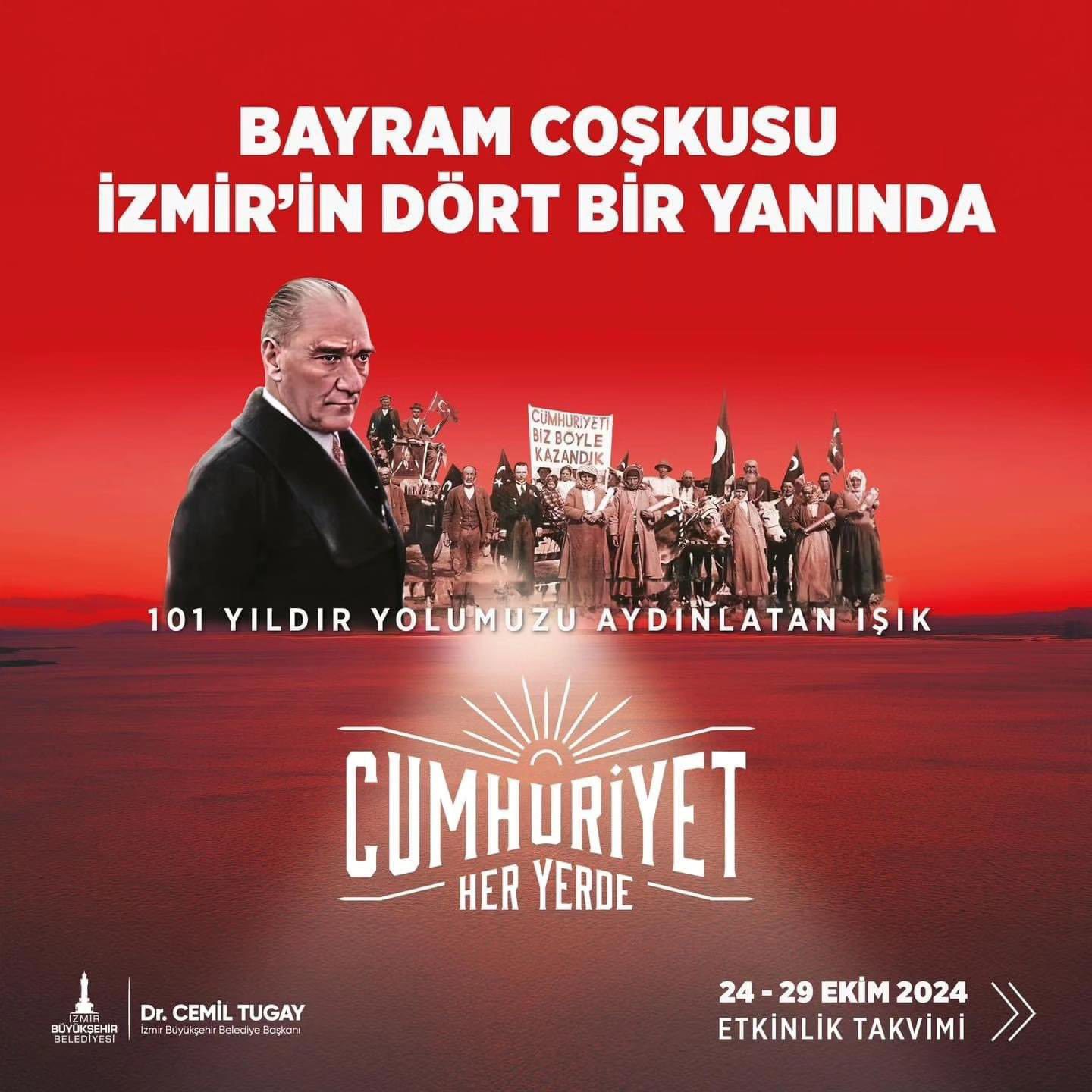 Bayındır’da Cumhuriyet Bayramı Kutlamaları Başladı