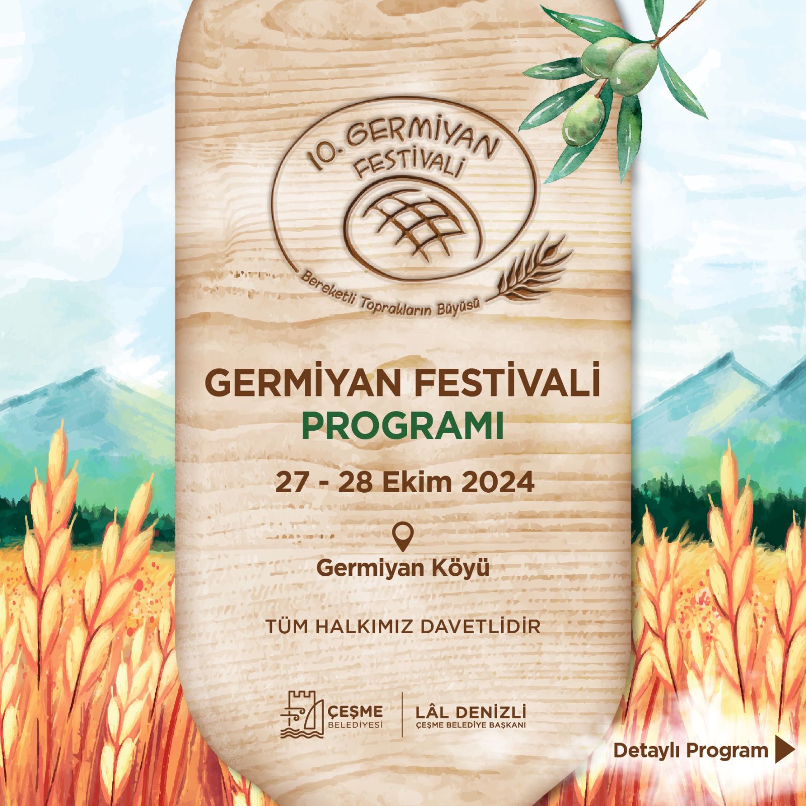 10. Germiyan Festivali 27-28 Ekim tarihlerinde başlıyor…