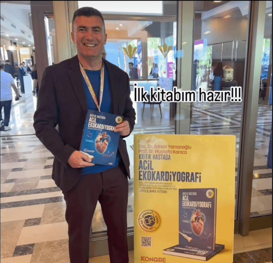 Çiğli Eğitim ve Araştırma Hastanesi Başhekimi Doç. Dr. Adnan Yamanoğlu’ndan Yeni Kitap: “Acil Ekokardiyografi”