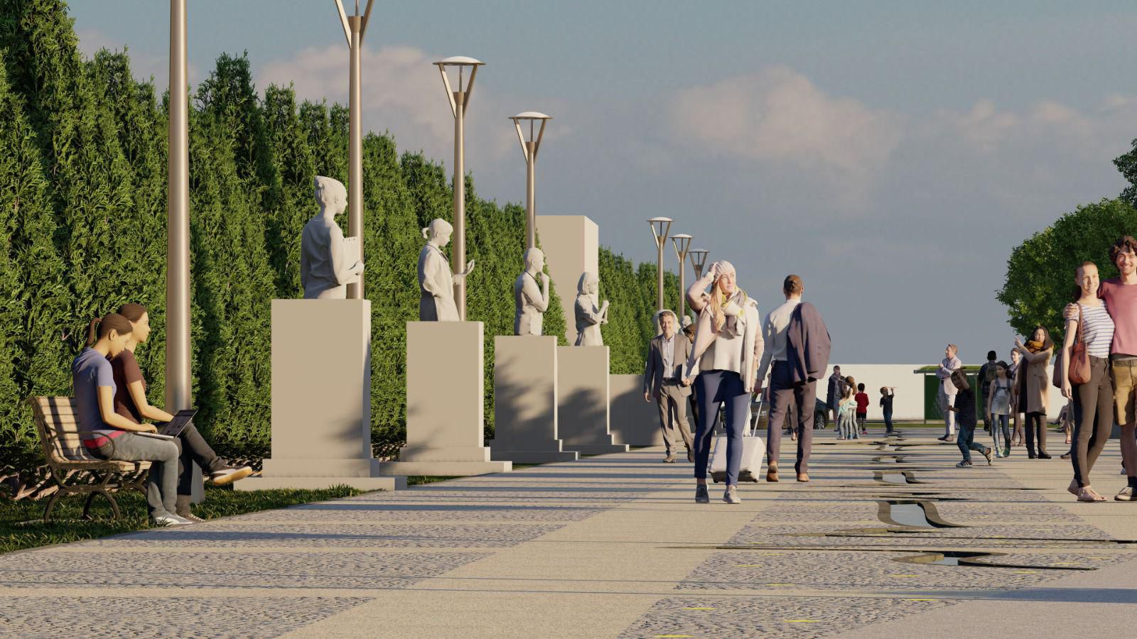 Muğla Büyükşehir Sağlık Emekçileri Anıtı Bölgesi’ne Yeni Bir Çehre Kazandırıyor