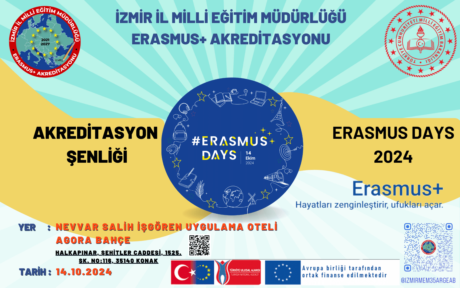 İzmir İl Milli Eğitim Müdürlüğü’nden Erasmus Days Etkinliği