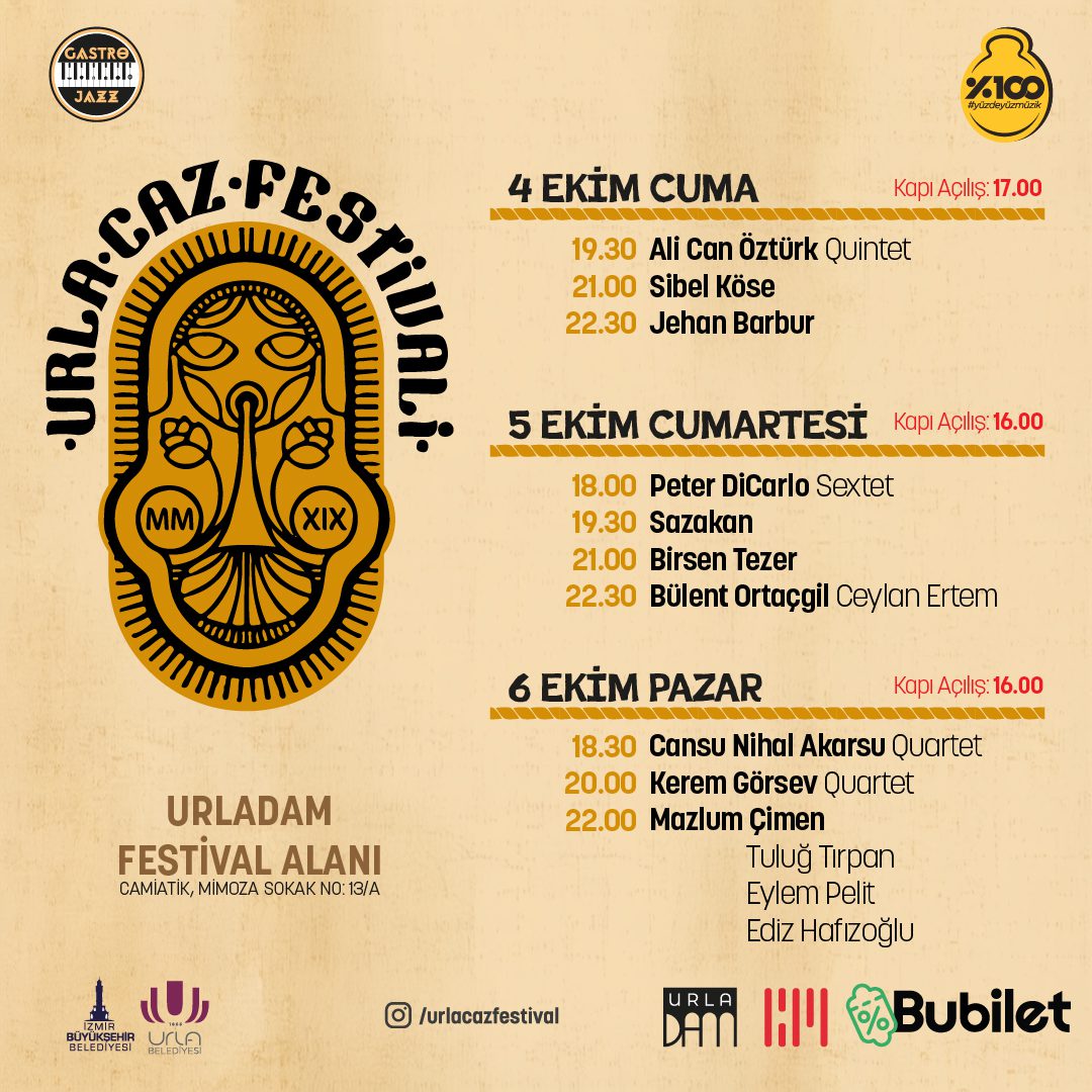 6. Urla Caz Festivali Başlıyor