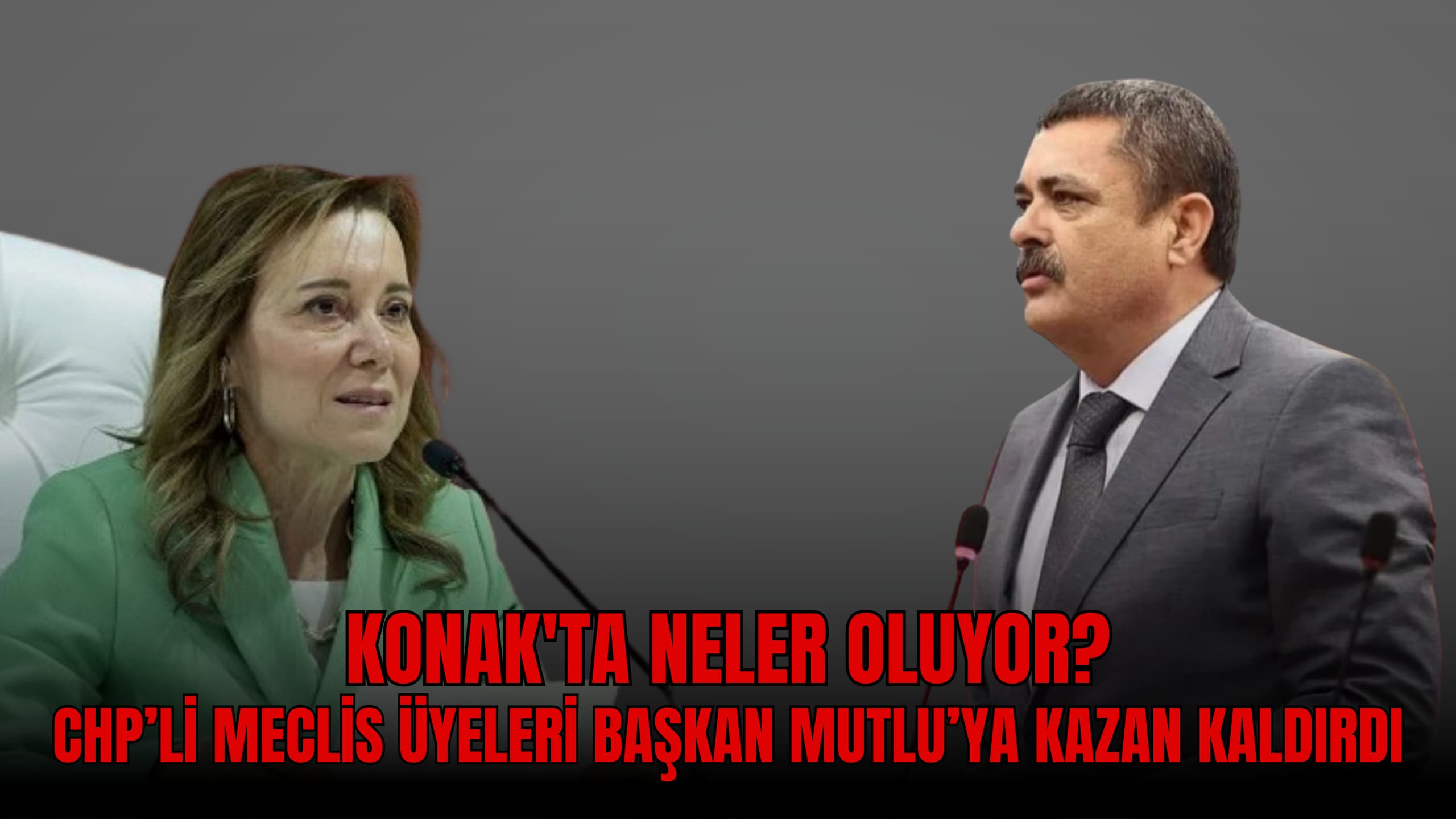 Konak’ta neler olur CHP’li meclis üyeleri Başkan Mutlu’ya neden kazan kaldırdı…