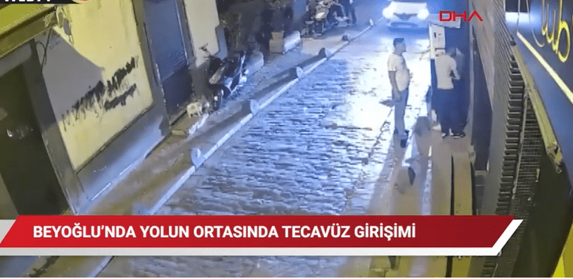 Yolun ortasında tecavüz girişimine tutuklama