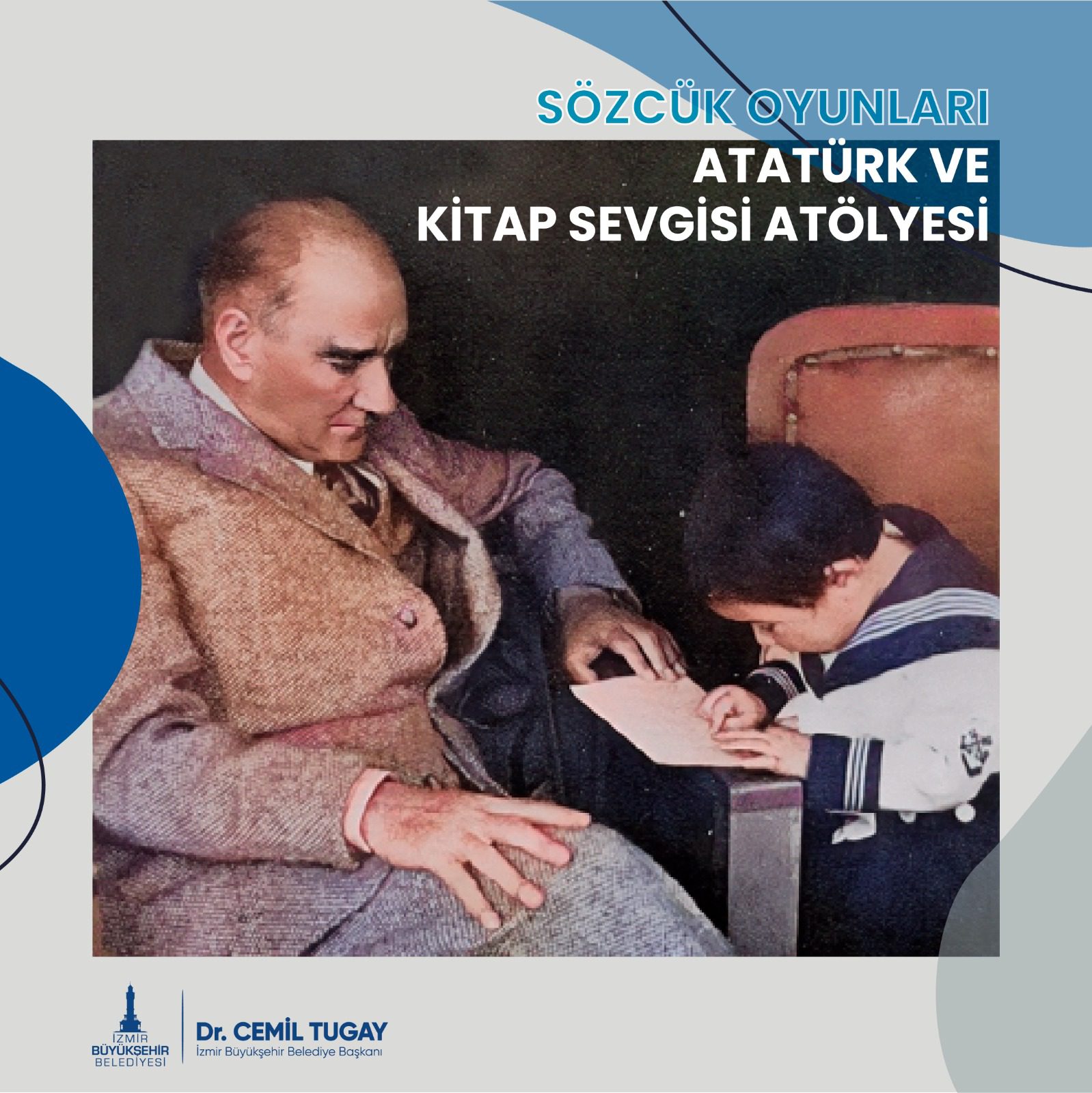 Atatürk Haftası’nda çocuklar Ata’sını Kent Kütüphanesi’nde anacak