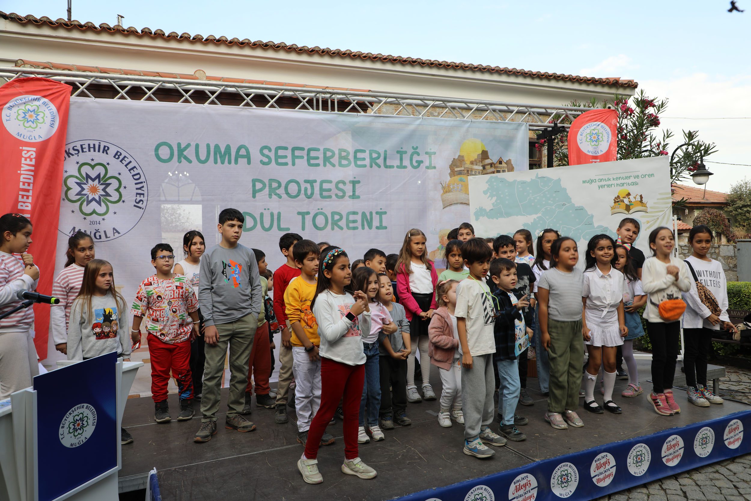 Muğla Büyükşehir Belediyesi Okuma Seferberliği Projesi Ödül Töreni Yatağan’da Yapıldı