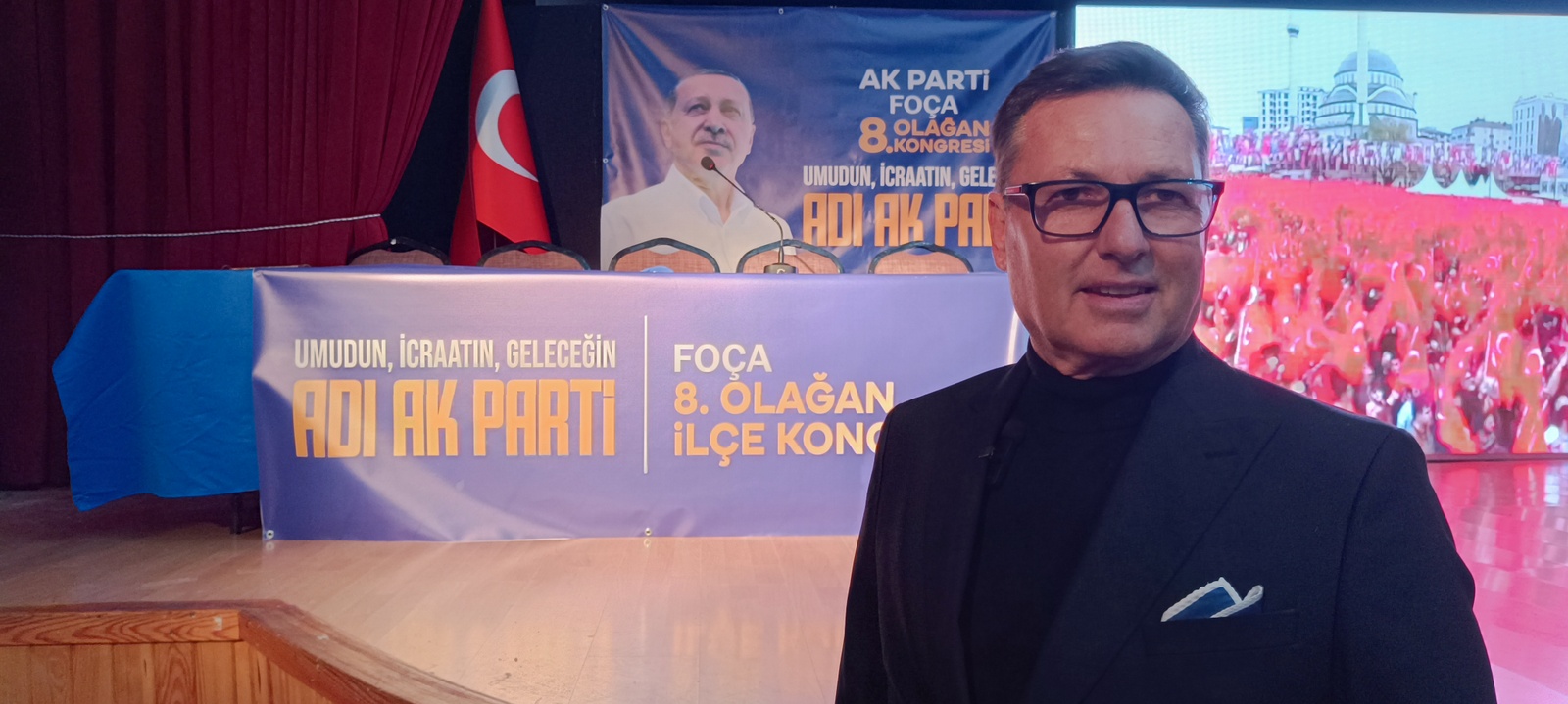 AK PARTİ FOÇA’DA YENİ BAŞKAN İRFAN ÇALIŞKAN  !