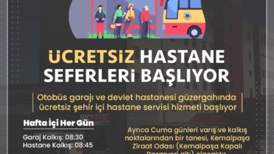 Kemalpaşa Belediyesi, vatandaşların hastaneye ulaşımını kolaylaştırmak için şehir içi hastane