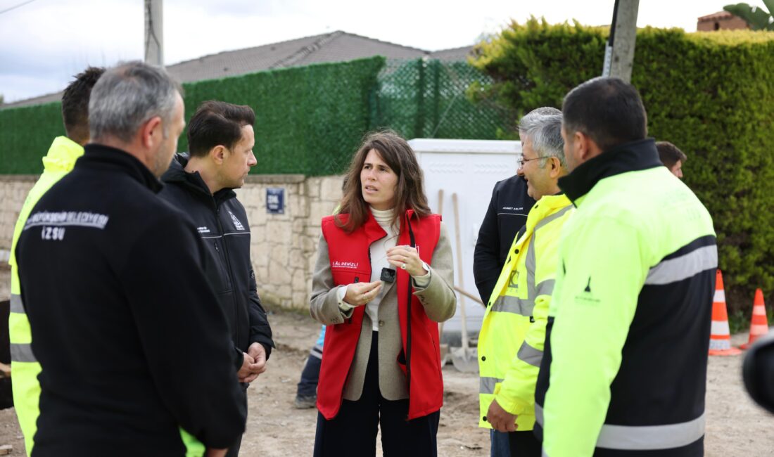 Çeşme Belediye Başkanı Lâl Denizli, İZSU ve Çeşme Belediyesi iş