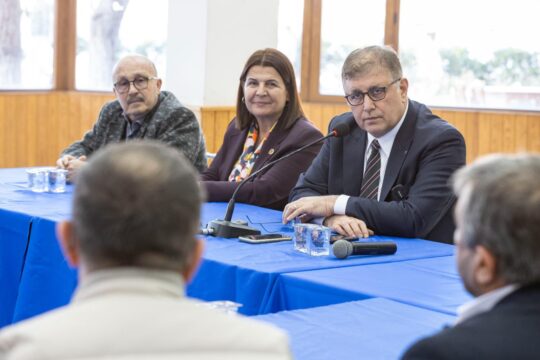 İzmir Büyükşehir Belediye Başkanı Dr. Cemil Tugay, Foça’da Tarımsal Kalkınma