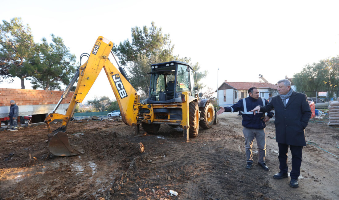 Güzelbahçe Belediyesi, 2025 yılının ilk günlerinde de ilçenin çeşitli yerlerinde