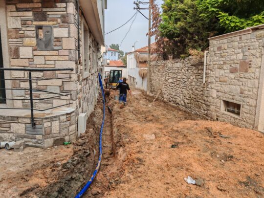 İZSU Genel Müdürlüğü, Urla Yelaltı ve Yenice mahallerinde ekonomik ömrünü