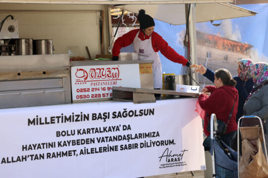 Muğla Büyükşehir Belediyesi, Bolu Kartalkaya’daki otelde meydana gelen
yangında hayatını kaybeden