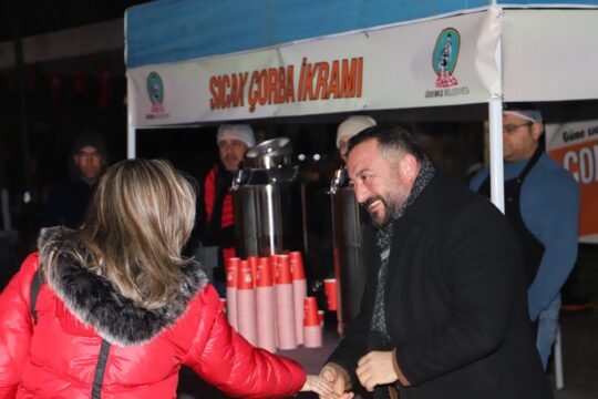 Ödemiş Belediyesi “Sabah Çorbanız Bizden” sloganıyla, çorba ikramına başladı.