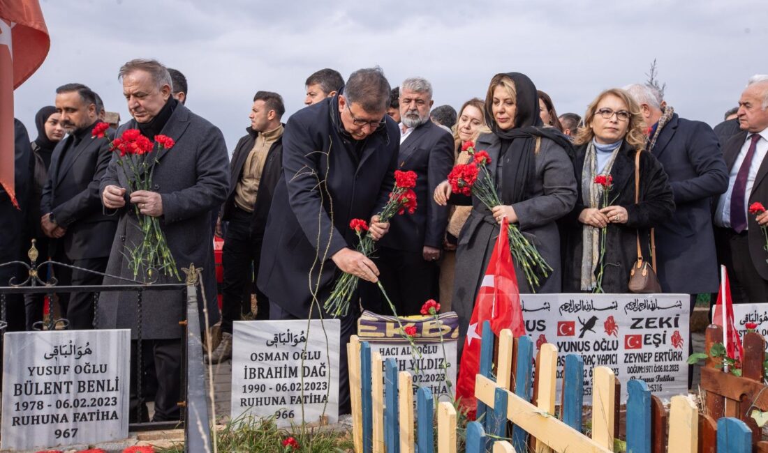 İzmir Büyükşehir Belediye Başkanı Dr. Cemil Tugay, 6 Şubat depremlerinin