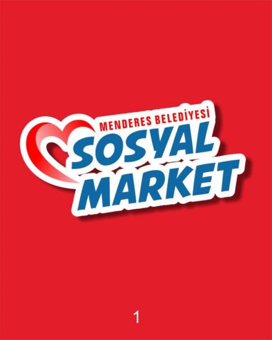 Menderes Belediyesi, yeni hizmeti sosyal marketi hayata sokuyor. Hizmetin logosunu