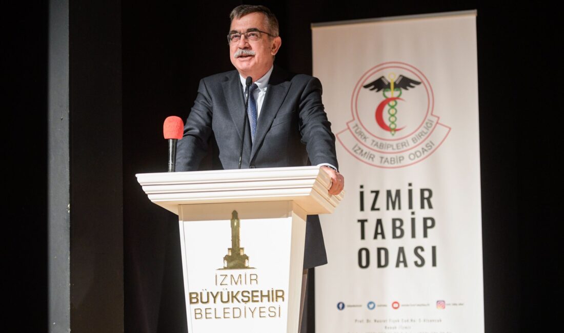 İzmir Büyükşehir Belediye Başkanı Dr. Cemil Tugay, 14 Mart Tıp