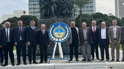 12 mart Erzurum’un kurtuluşu’nun 107. yılı anmasında Ege Erzurum Dernekler